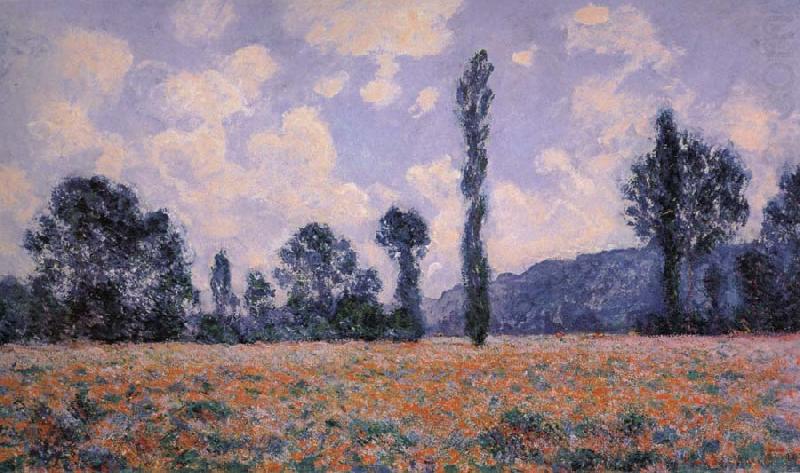 Field of Poppies, Claude Monet